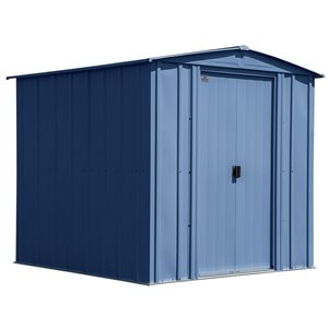 Arrow Classic 6-ft x 7-ft Blue Galvanized Steel Storage Shed