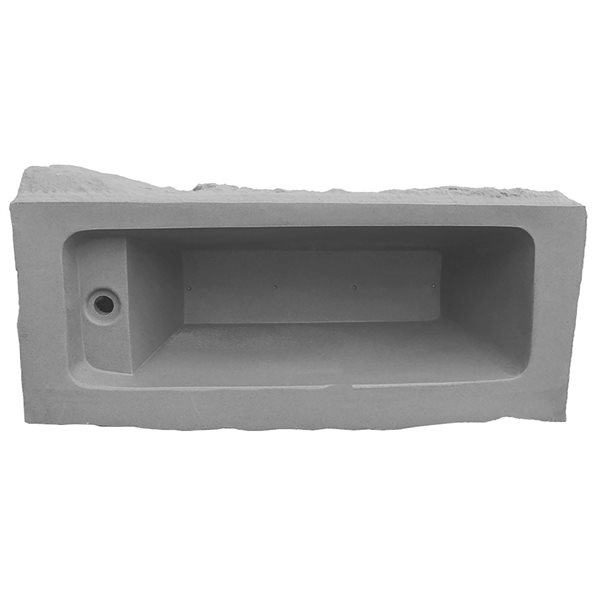 RTS Home Accents Large Armor Stone Landscape Rock - Grey