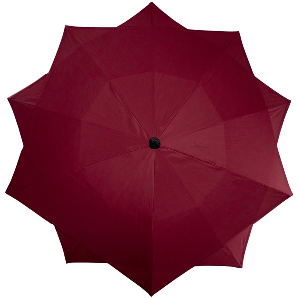 Northlight 8.5-ft Other Red Offset Patio Umbrella with Crank Mechanism