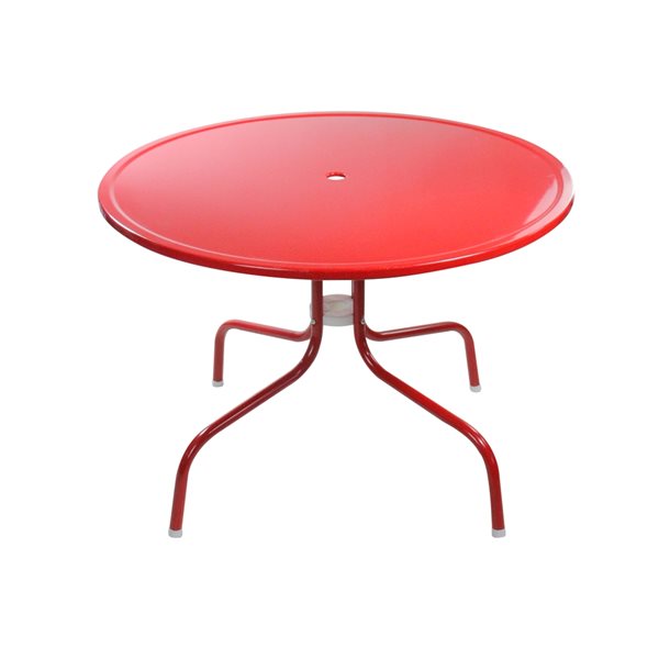 retro outdoor dining table