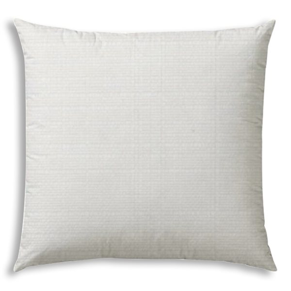 Joita Forma 1-Piece 17-in x 17-in Square White Indoor/Outdoor Pillow Sewn Closure