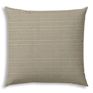 Joita Forma 1-Piece 19.5-in x 19.5-in Square Natural Indoor/Outdoor Zippered Pillow Cover
