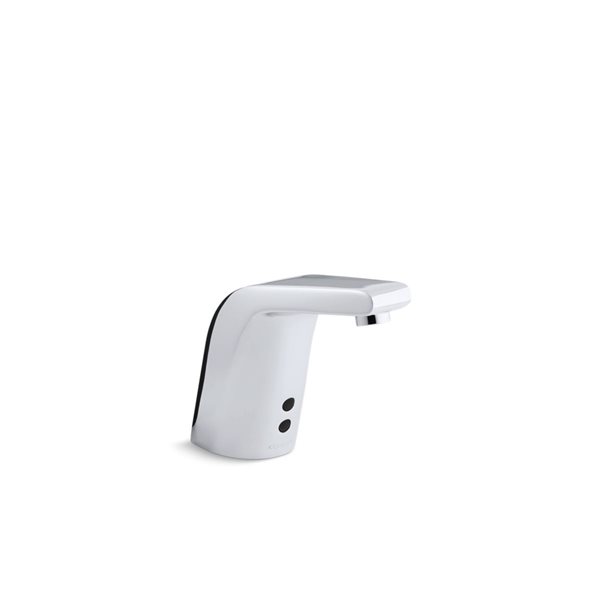 KOHLER Sculpted Polished Chrome Touchless Single Hole Bathroom Sink