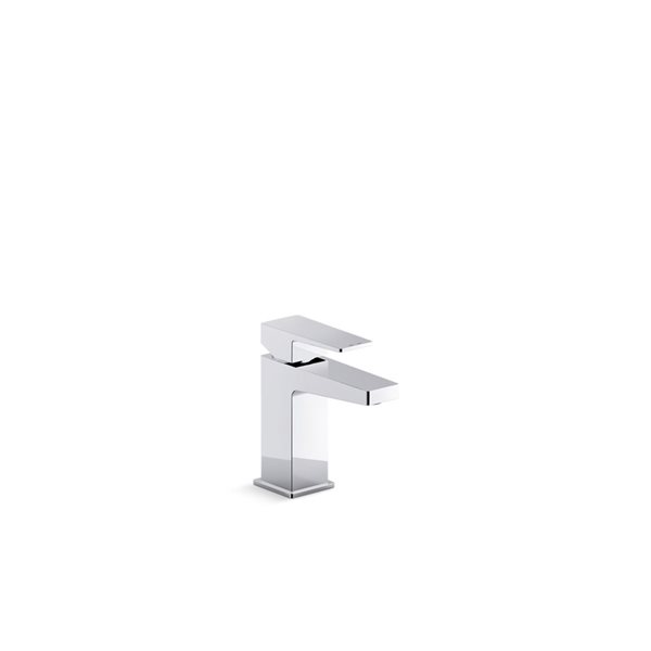 KOHLER Honesty Polished Chrome 1-Handle Single Hole Bathroom Sink Faucet - Drain Included