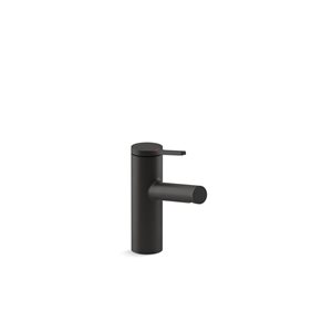 KOHLER Elate Matte Black 1-Handle Single Hole WaterSense Labelled Bathroom Sink Faucet with Drain