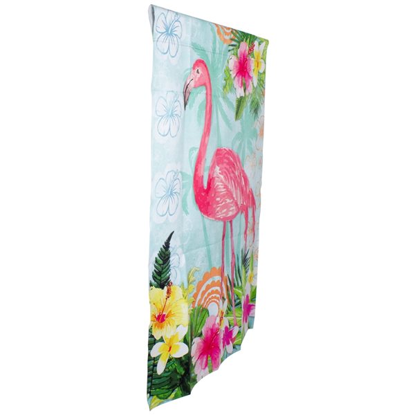 Northlight 28-ft W x 40-ft H Flamingo House Flag