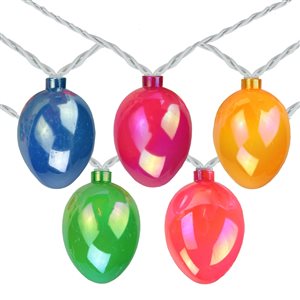 Northlight 7.25-ft 10-Light Plug-In Easter Eggs Incandescent String Lights