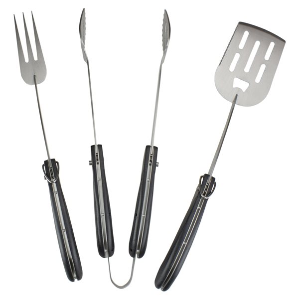 Avon Stainless Steel BBQ Tool Set - 3-Pack