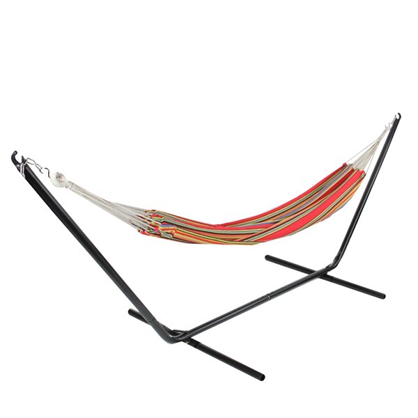 Northlight 77-in Red and Yellow Woven Hammock