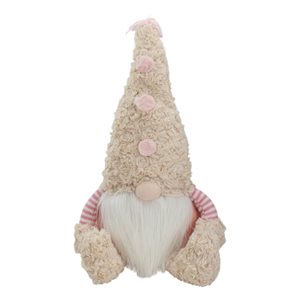 Northlight 18-in Pink Polyester Gnome Figurine