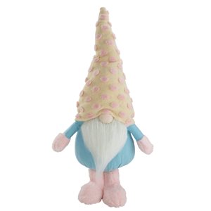 Northlight 22-in Blue and Pink Polyester Gnome Figurine