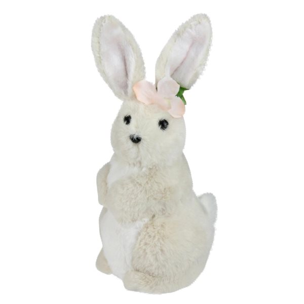 Northlight 17 Pink Floral Easter Bunny Rabbit Spring Figure