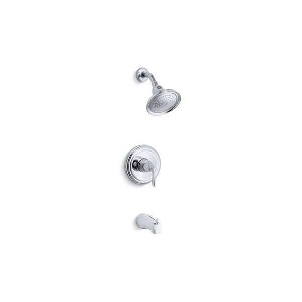 KOHLER Devonshire Polished Chrome Shower and Bathtub Faucet