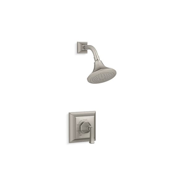 Robinetterie de douche Memoirs Stately par KOHLER en nickel brossé