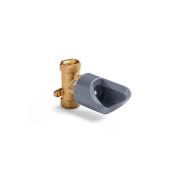 KOHLER Real Rain 1/2-in ID x 1/2-in OD Brass Diverter Valve