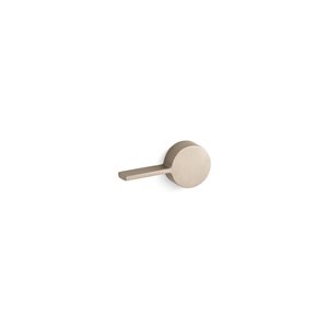 KOHLER Cimarron 2-5/8-in Vibrant Brushed Bronze Toilet Lever