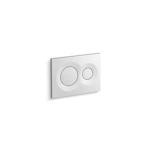 KOHLER Lynk White Flush Actuator Plate