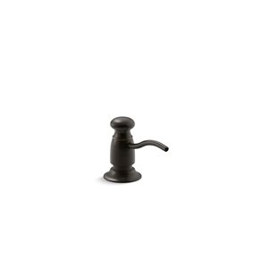 KOHLER Traditional Oil-rubbed Bronze Soap and Lotion Dispenser