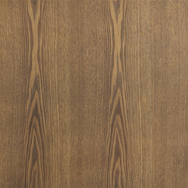 Southern Enterprises Eldives Oak/Black Wood Veneer Square End Table