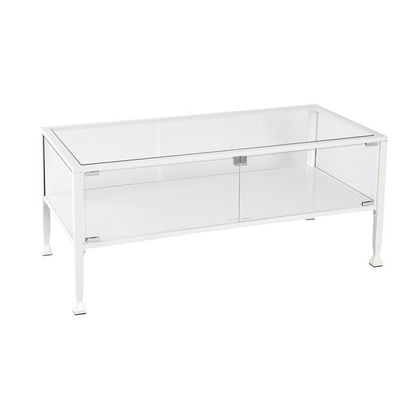 Southern Enterprises Eria Clear Glass Coffee Table ATG0788CK