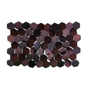 Southern Enterprises Nalough 22.75-in H x 35.75-in W Metal Wall Sculpture
