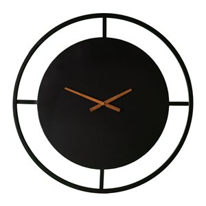 Southern Enterprises Saintco Analog Round Wall Clock