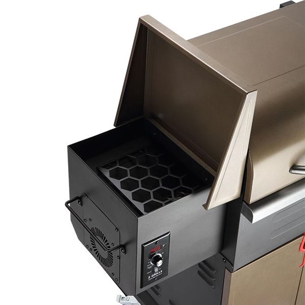 Z Grills 573-sq-in Bronze Pellet Grill