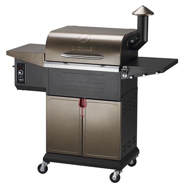 Z Grills 573-sq-in Bronze Pellet Grill