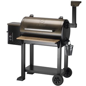 Barbecue à granules bronze de Z Grills avec surface de cuisson de 553 po²