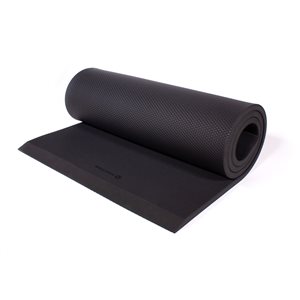 Merrithew 72-in Black Antimicrobial Foam Yoga Mat