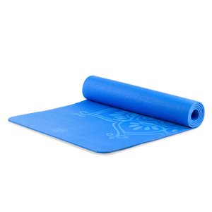 GoZone 7mm Solid Memory Foam Yoga Mat – 24 x 68 – Blue 