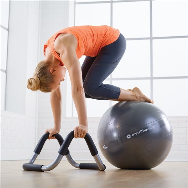 Stability Ball™ with pump - 55 cm (Black) for Pilates | Merrithew®