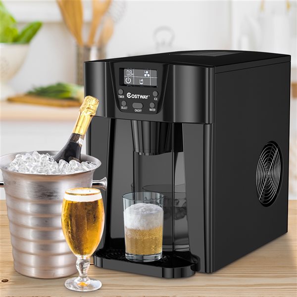 Costway water dispenser hot sale with ice maker