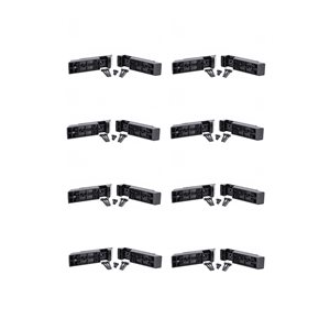 Titan Building Products   Pro Line Black Stair Railing Connector - 8-Pack