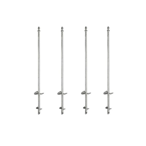 Titan Building Products   36-in Deck Foot Anchor Auger - 4-Pack