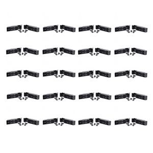 Titan Building Products   Pro Line Black Railing Connector - 20-Pack