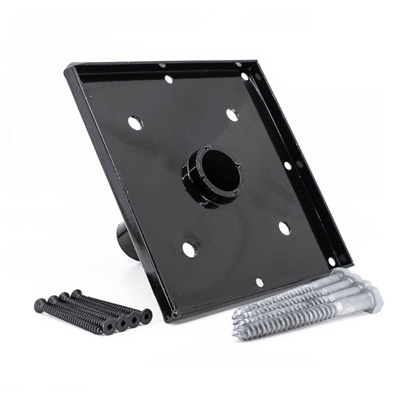 Titan Building Products   8-in x 8-in Black Wood Post Anchor Kit - 8-Pack