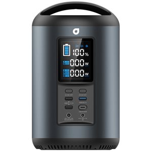Aviva S180 180-Watts/Hour Portable Power Electric Charging Station with LCD Display Screen