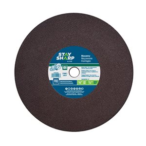 Stay Sharp Bonded Abrasive 14-in-Grit Type 1 Flap Disc