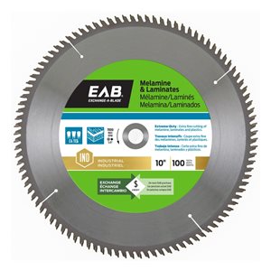 Exchange-A-Blade 10-in 100-Tooth Dry Cut Only Standard Tooth Carbide Circular Saw Blade