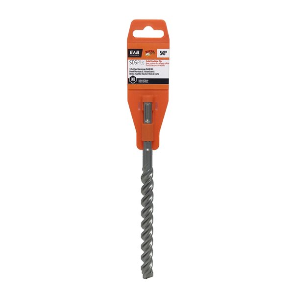 Exchange-A-Blade Razor Back 5/8-in x 8-3/4-in Carbide Masonry Drill Bit for SDS-Plus Drill