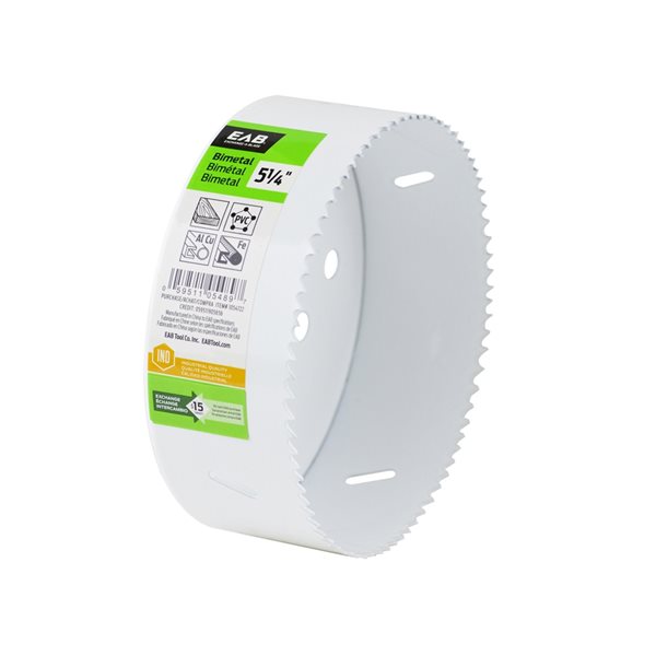 Exchange-A-Blade 5-1/4-in Bi-Metal Non-Arboured Hole Saw
