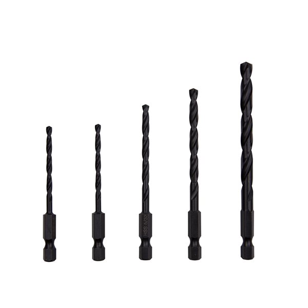 Stay Sharp Assorted Woodboring Drill Bit Set 5 Piece 3241213 RONA