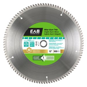 Exchange-A-Blade 12-in 100-Tooth Dry Cut Only Standard Tooth Carbide Mitre Saw Blade