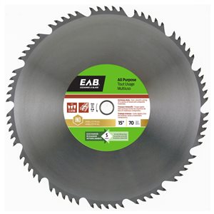 Exchange-A-Blade 15-in 70-Tooth Dry Cut Only Standard Tooth Carbide Circular Saw Blade