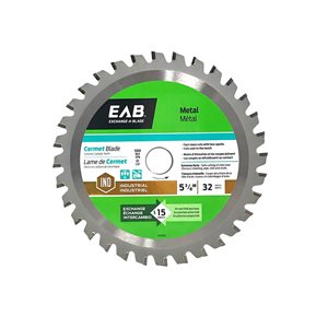 Exchange-A-Blade 5-3/8-in 32-Tooth Dry Cut Only Standard Tooth Cermet Circular Saw Blade