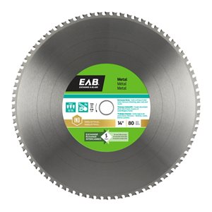 Exchange-A-Blade 80-Tooth 14-in Dry Cut Only Standard Tooth Carbide Circular Saw Blade