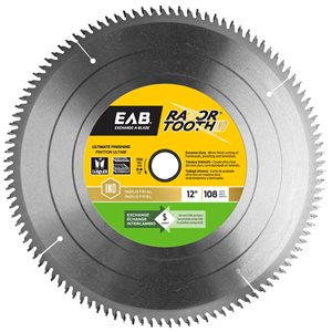 Exchange-A-Blade RazorTooth 12-in 100-Tooth Dry Cut Only Standard Tooth Carbide Circular Saw Blade