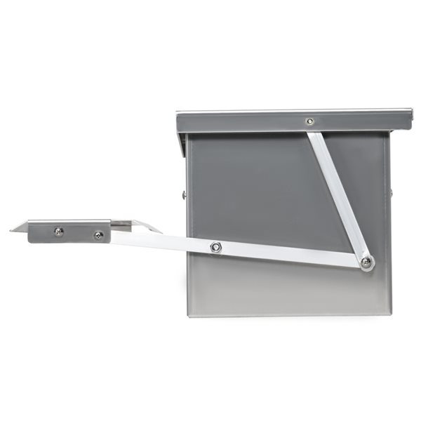 PawHut 10.6-lb Silver Steel Automatic Chicken Feeder