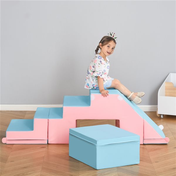 Qaba Crawl and Climb Foam Play Set - 2-Piece